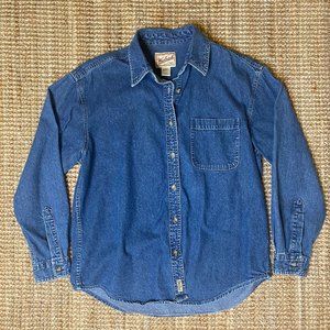 Vintage Woolrich Denim Button Up